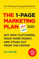 The 1-Page Marketing Plan book cover